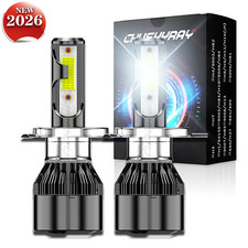 LED for Honda CRV 1997-2004 Headlight Kit H4 9003 6000K White Bulbs Hi/Low Beam