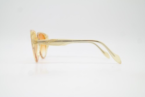 Vintage Sonnenbrille Neostyle PLAZA 18/017 Transparent Gold Oval sunglasses - Picture 2 of 6