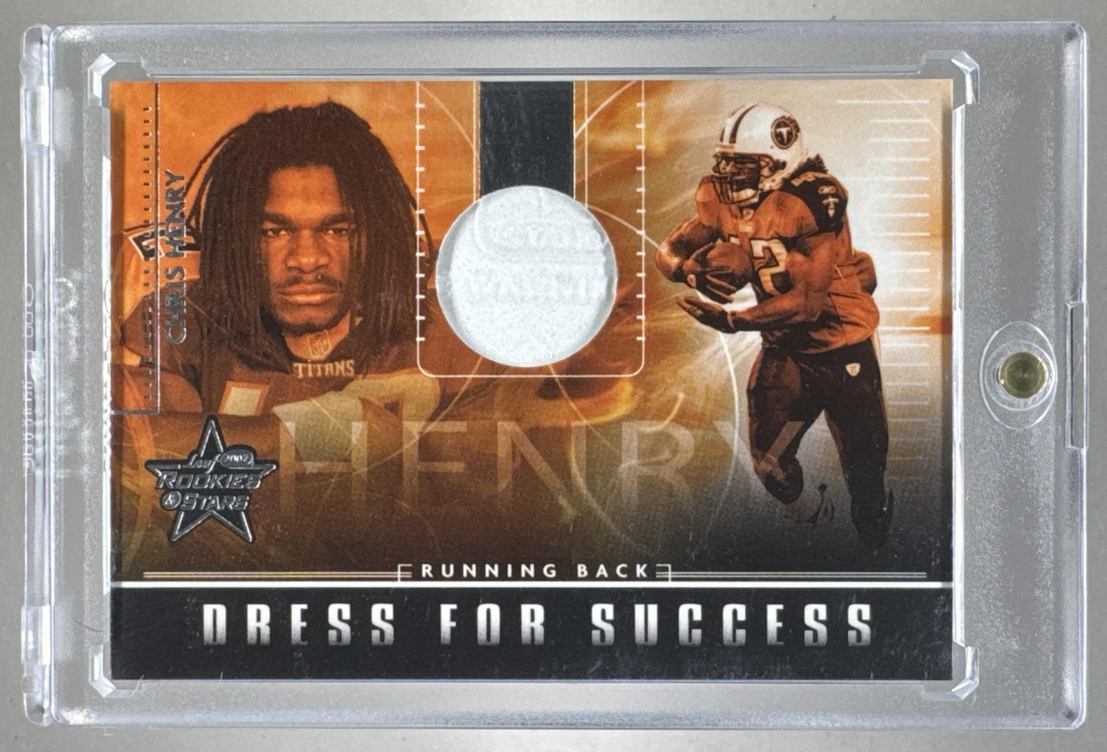 Chris Henry Leaf Rookies & Stars Dress for Success #DS33 Jersey