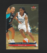 2003 Fleer Ultra #25 Sonja Henning Gold Medallion Indiana Fever