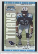 2005 Bowman Chrome Silver Refractor 25/50 Adam Jones Adam Pac Man Jones #132 2s2