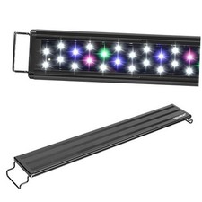 LED Aquarium Light Full Spectrum 17 Inch Light Body with Extendable 18"-24"