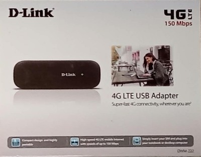 D-Link DWM-222 4G LTE USB Adapter 150MBit LTE USB Stick mobiles Internet Modem 