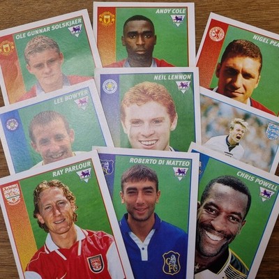 Merlin Topps Premier League 97 Fußball Sticker Sticker aussuchen!