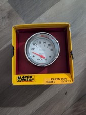 Auto Meter Phantom 5691 Voltmeter New L8 Auto Meter Phantom 5691 Voltmeter New L8