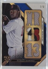 2016 Topps Triple Threads Relics Sapphire /3 Hanley Ramirez #TTR-HR2 1oq2
