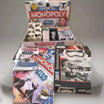Monopoly Star Wars The Clone Wars & Star Wars Puzzle