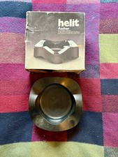 Vintage German Helit ?Ascher? Ashtray - Black Melamine - With Original Box