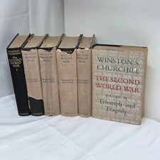The Second World War Volume I - VI Triumph and Tragedy by Winston S. Churchill