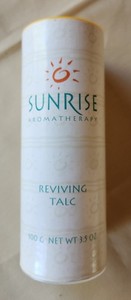 AVON Sunrise Aromatherapy Reviving Talc Dusting Powder Citrus Notes 100g 3.5 oz