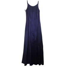 Vintage Jessica McClintock Maxi Dress Formal Gown Size 5/6 Rhinestone Prom 90s