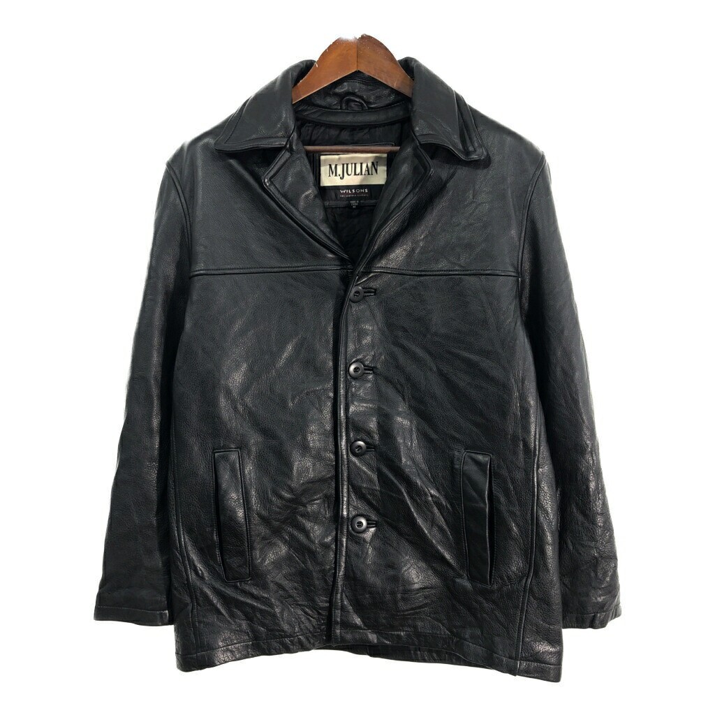 WILSONS LEATHER M.JURIAN レザージャケット　L size M.Jurian Wilsons Leather Jacket Black Men'S M Used Clothing