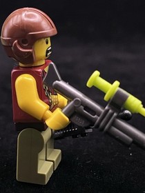 LEGO Dino Hero Tranquilizer Belt Minifigure w/ Gun Dino001 5887 5884 Jurassic