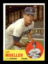 1963 Topps #53 Joe Moeller Dodgers EX+ *m7