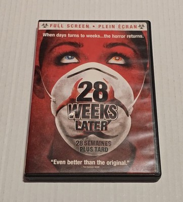 28 Weeks Later (DVD, 2007) Full Screen Edition 