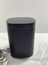 Sonos One Smart Wireless Speaker – Model A100 S13 – Black – TESTED & WORKS