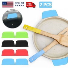 Silicone Pot Holder Set Cast Iron Hot Skillet Handle Kitchen Pan Cover Sleeve US