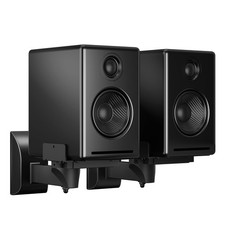 suptek Speaker Wall Mounts, Dual Stands for Standard--black, SPM201