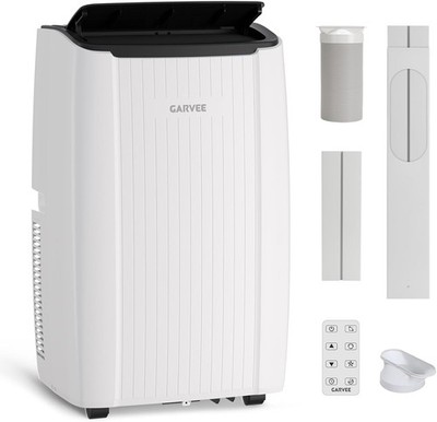12000 BTU Portable Air Conditioner 3-in-1 AC Cooling Dehumidifier Fan Sleep Mode