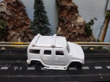 UNPAINTED AUTO WORLD HO SLOT CAR BODY - HUMMER