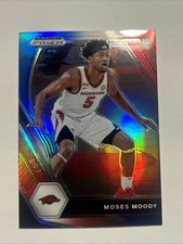 2021-22 Panini Prizm Draft Picks - Silver Prizm #11 Moses Moody (RC)