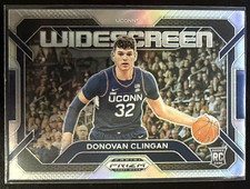 Donovan Clingan 2024 Prizm Draft Picks Collegiate Widescreen RC Silver Prizm #1