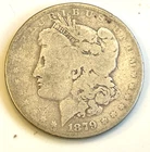 1879 P UNITED STATES of America OLD Eagle SILVER Morgan US Dollar Coin SEE ALL!
