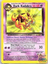 Dark Kadabra 39/82 Team Rocket Uncommon