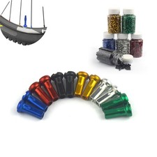 Colorful 14G Spoke Nipples for Mountain Bike, Bicycle Wire Caps