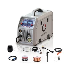 200Amp MIG Welder Machine 4-in-1 IGBT Inverter LED Digital Display MIG/Gasles...