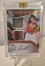 Corbin Carroll - Patch Auto 2021 Panini Spectra 12/25