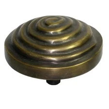 Gado Gado Hardware HKN1018 Spiral Front Knob- Extra Large
