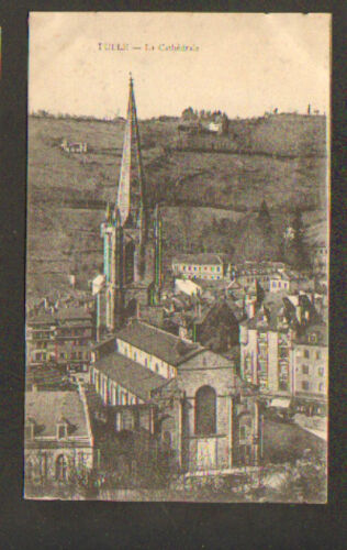 TULLE (19) VILLAS & CATHEDRALE en 1917 - Picture 1 of 1
