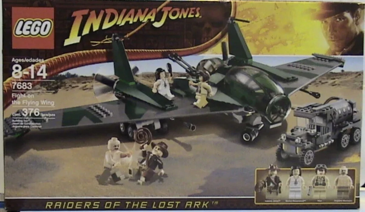 Lego indiana jones fight on the flying wing outlet