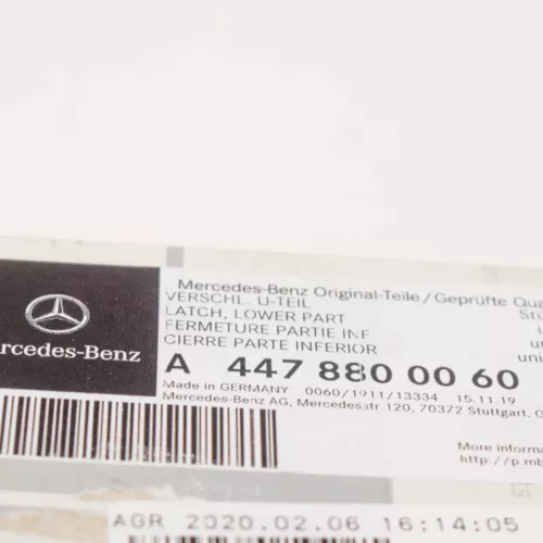 NEU MERCEDES-BENZ VITO W447 HAUBENSCHLOSS A4478800060 2016 ORIGINAL - Bild 1 von 10