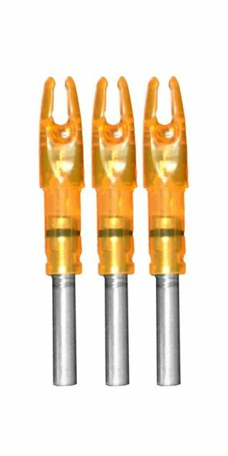 SHARROW Encoche de Flèche Luineuses Éclairé LED Lighted Encoche Arrow Nock de Flèche pour ID 6
