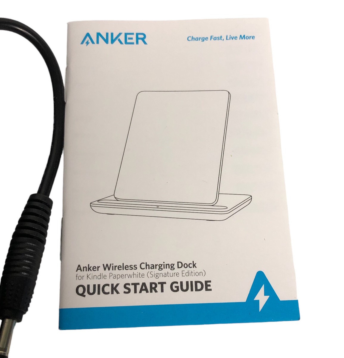 Anker Y1822 Wireless Charging Dock For Kindle Paperwhite Black New