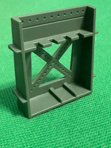Vintage GI Joe ARAH 1984 Bivouac FIELD EQUIPMENT TOOL RACK Battle Station part