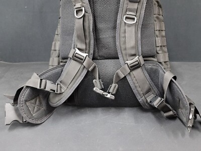 Valkor Tactical-Warhorse 3 Day Assault Pack BLACK with Wet Weather