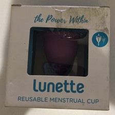 Lunette Menstrual Cup, Violet, Model 1