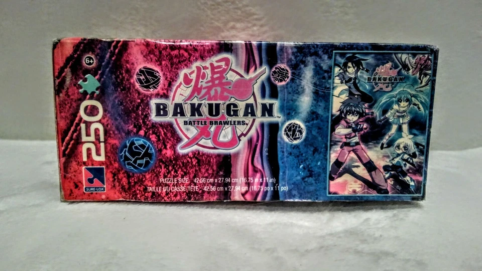 Bakugan Battle Brawlers ~ 250 件拼图 ~ Sure-Lox ~ 卡通网络 — 第 3/4 张图片