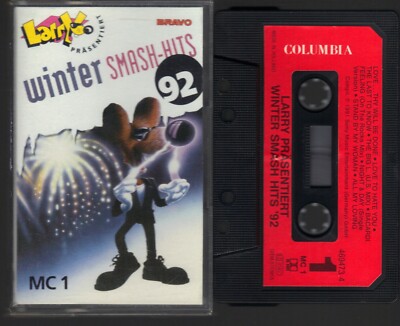 Bravo Larry Winter Smash Hits 92 90er Sampler Roxette Ten Sharp MC Kassette, 021