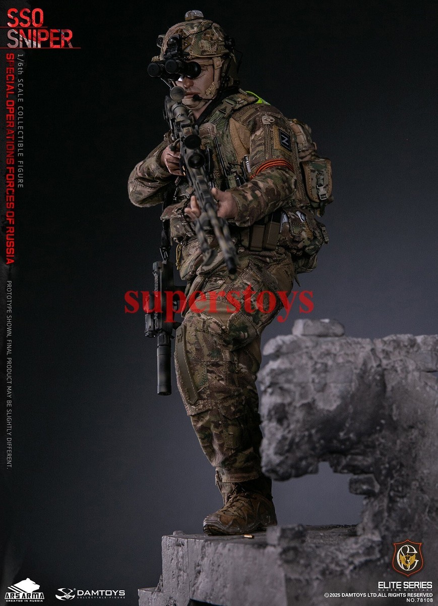 DAMTOYS 78108 Special Operations Forces of Russia SSO Sniper 1/6
