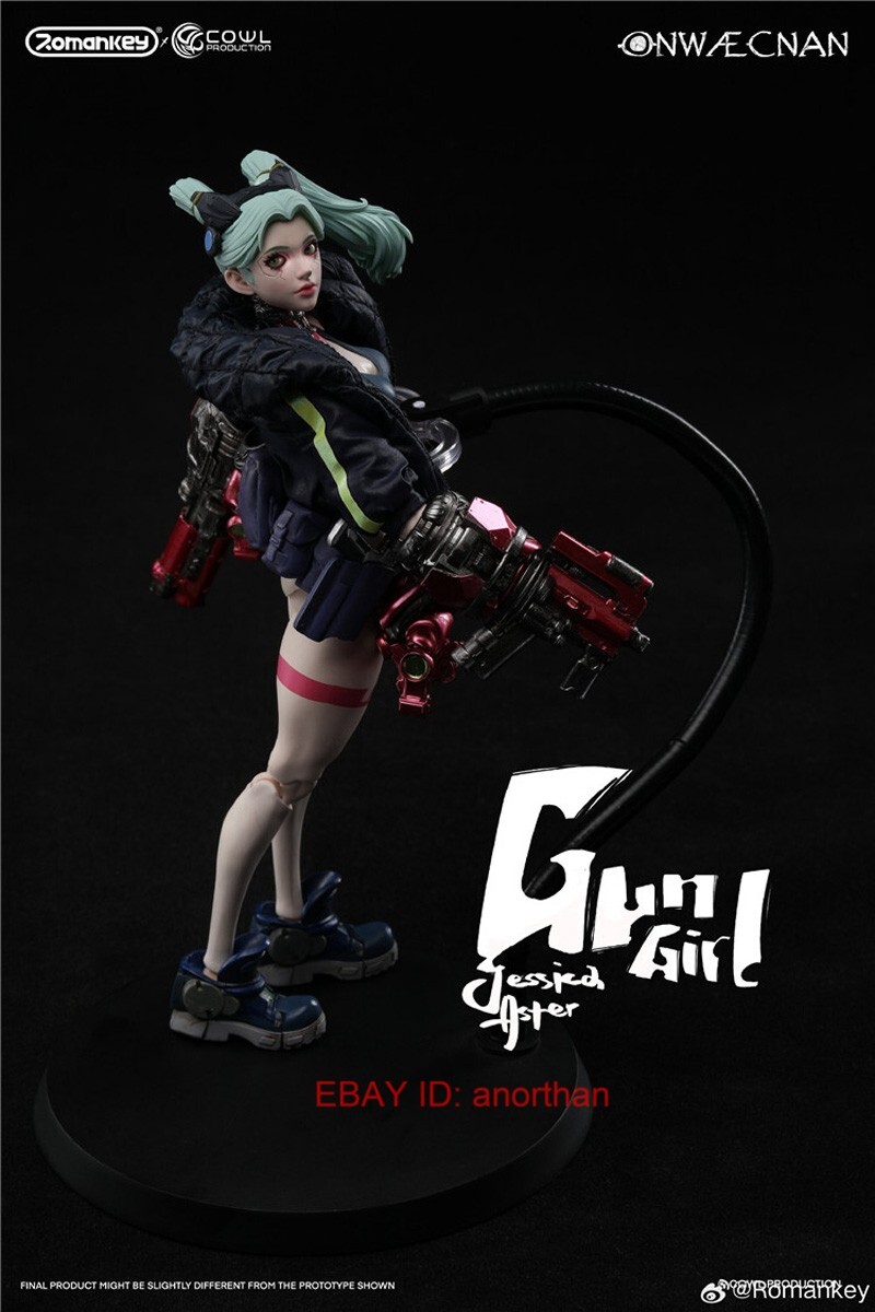 Ｒｏｍａｎｋｅｙ1/12フィギュア 銃女レベッカDX版 Romankey1/12フィギュア 銃女レベッカDX版 Romankey x