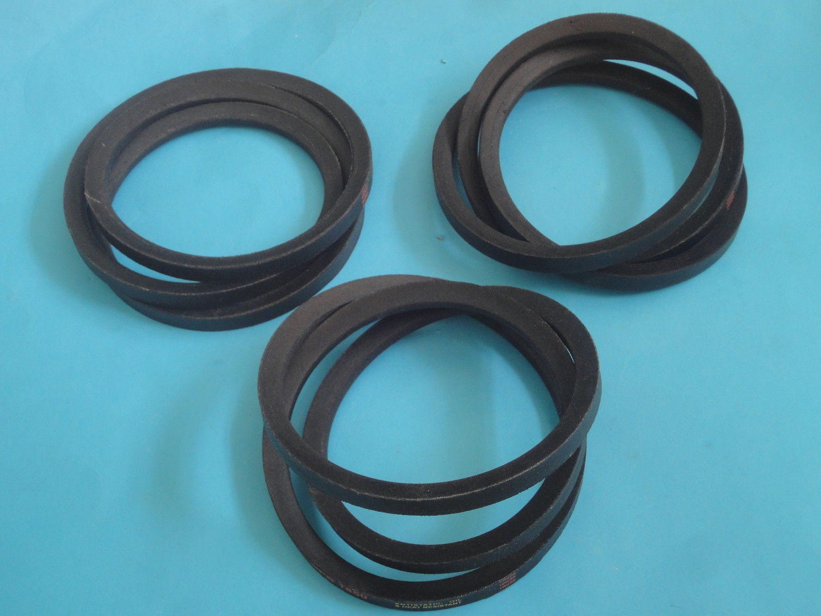 GREENMECH ARB1928 MT50 WOODCHIPPER SET OF 3 GENUINE PIX FLYWHEEL BELTS