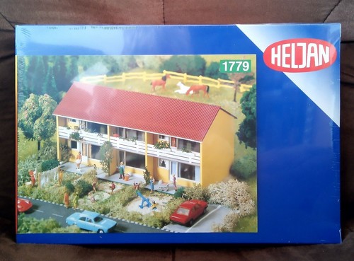 #1779 Heljan APARTMENT HOUSE KIT ESCALA NUEVO NUEVO EN CAJA SELLADO tren conjunto edificio | Zustand: New
