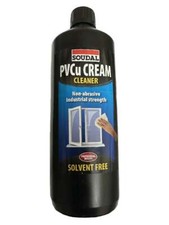 Soudal UPVC Frame Cream Cleaner Litre Bottle Solvent Free 1 Litre