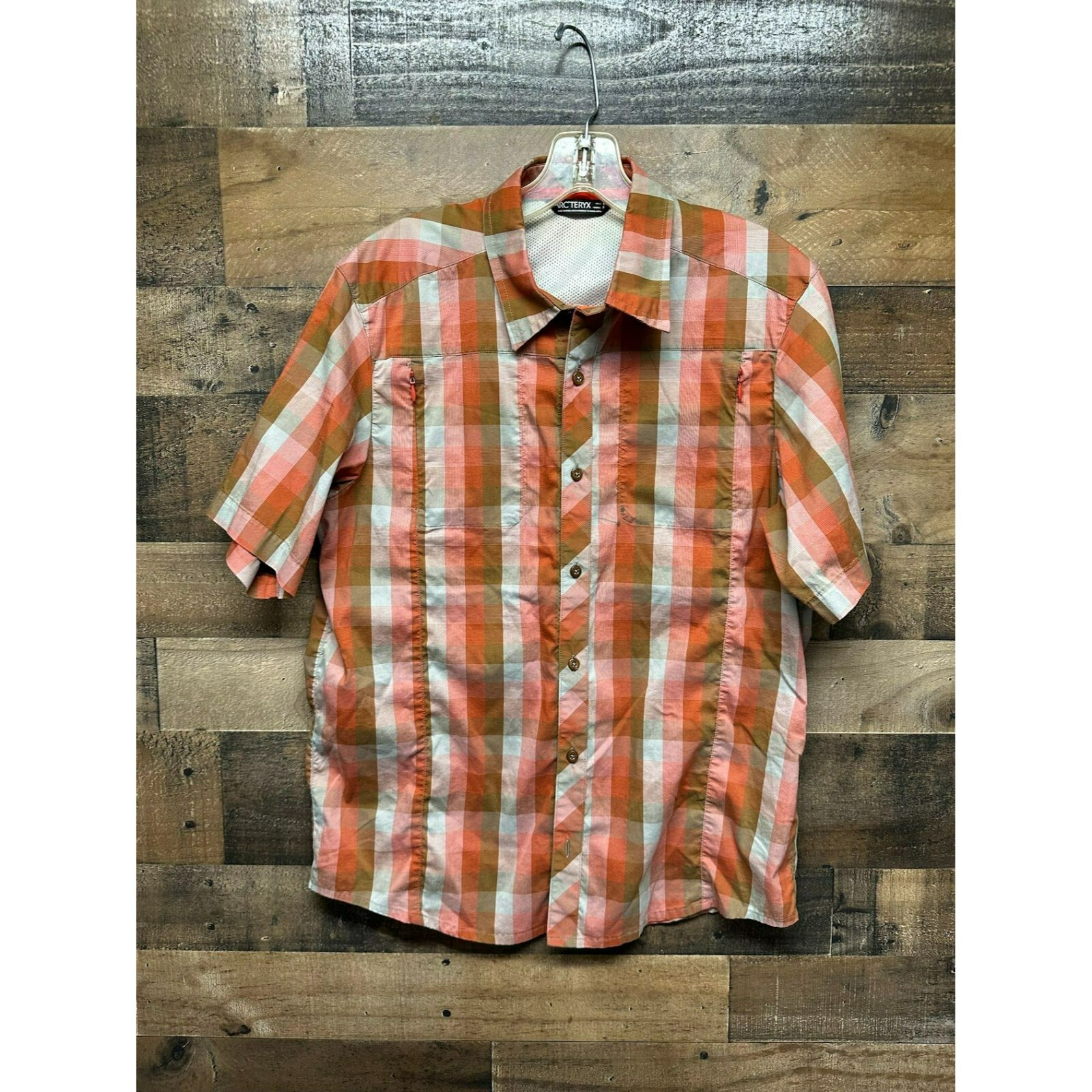 Arc'teryx uomo manica corta con bottoni taglia S