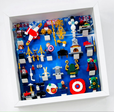 Displayrahmen für LEGO  Marvel 76267 Adventskalender 2023