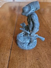 BEAUTIFUL SILVERPLATE 1800'S FIGURE RIP VAN WINKLE MATCHES HUNTER NAPKIN RING